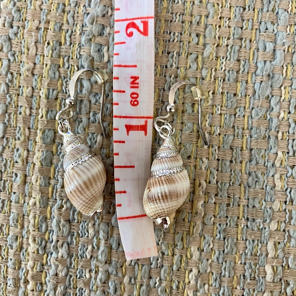 Shell Drop Earrings - Picture 5 of 5